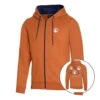 Retro Monkey Zip Hoodie Men