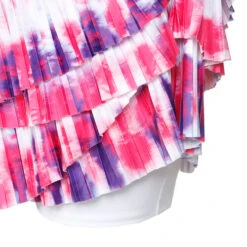 Sunburst Pleated Scallop Skirt Women -Tennis Shop 01233000 10