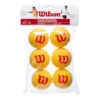 Wilson Starter Foam Balls (Stage 3) 6 Pack -Tennis Shop 0151200000 000