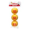 Wilson Starter Foam Balls (Stage 3) 3 Pack -Tennis Shop 0152400000 000