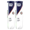 Wilson Roland Garros All Court 2x 4 Ball Tube -Tennis Shop 0162600000 000