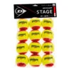 Dunlop Mini Tennis Stage 3 Red 12 Pack -Tennis Shop 0163400000 000