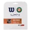 Wilson Duo Power Roland Garros String Set 12,2m -Tennis Shop 02026000 000