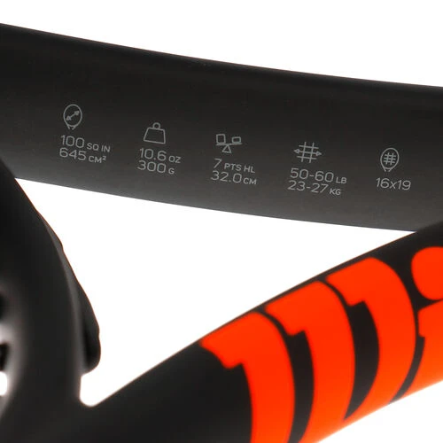 Wilson Burn 100 CV Tour Racket (Special Edition) 8 Wilson Burn 100 CV Tour Racket (Special Edition) - Image 6