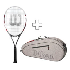 Wilson Fusion XL Allround Racket (plus Tennis Bag)