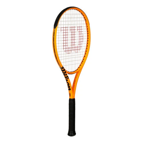 Wilson Burn 100 V5 Bright Neon Orange Tour Racket 4 Wilson Burn 100 V5 Bright Neon Orange Tour Racket - Image 2