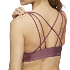 ADIDAS Velcro Studio Mid Stripes Sports Bras Women -Tennis Shop 17099000 19