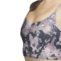 ADIDAS Yoga Light-Support Long Line All Over Print Sports Bras Women -Tennis Shop 17102000 16