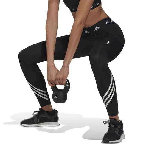 ADIDAS Tech-Fit 3 Stripes 7/8 Tight Women 4 ADIDAS Tech-Fit 3 Stripes 7/8 Tight Women - Image 2