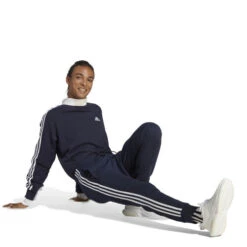 ADIDAS Essentials French Terry Tapered Cuff 3-Stripes Training Pants Men -Tennis Shop 17902000 15