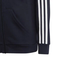 ADIDAS 3-Stripes Fleece Full-Zip Hoodie Boys -Tennis Shop 18065000 11