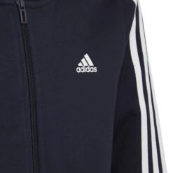 ADIDAS 3-Stripes Fleece Full-Zip Hoodie Boys -Tennis Shop 18065000 12