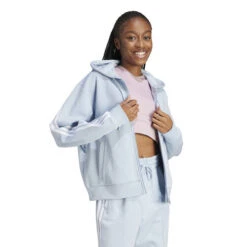 ADIDAS Linear French Terry Zip Hoodie Women -Tennis Shop 18380000 13