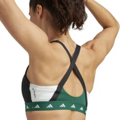 ADIDAS PWI Medium-Sport Tech-Fit Color Block Sports Bras Women 13 ADIDAS PWI Medium-Sport Tech-Fit Color Block Sports Bras Women -Tennis Shop 18520000 16