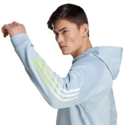 ADIDAS Training Icons 3 Stripes Zip Hoodie Men -Tennis Shop 18536000 17