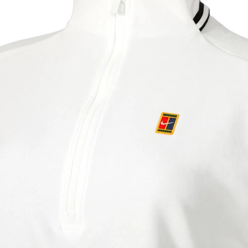 Nike Dri-Fit Court Heritage 1/4 Zip Sweatshirt Women 9 Nike Dri-Fit Court Heritage 1/4 Zip Sweatshirt Women - Image 7
