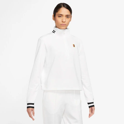 Nike Dri-Fit Court Heritage 1/4 Zip Sweatshirt Women 10 Nike Dri-Fit Court Heritage 1/4 Zip Sweatshirt Women - Image 8