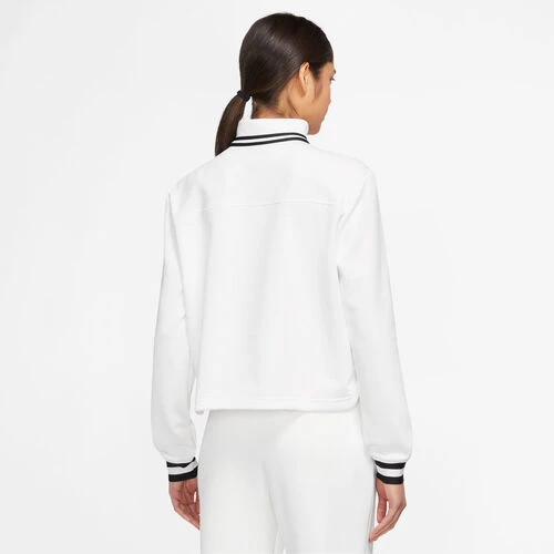Nike Dri-Fit Court Heritage 1/4 Zip Sweatshirt Women 11 Nike Dri-Fit Court Heritage 1/4 Zip Sweatshirt Women - Image 9