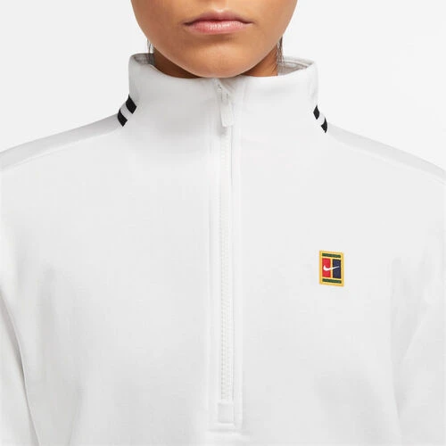Nike Dri-Fit Court Heritage 1/4 Zip Sweatshirt Women 12 Nike Dri-Fit Court Heritage 1/4 Zip Sweatshirt Women - Image 10